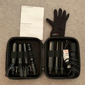 Parwinpro Curling Iron and Wand Set
